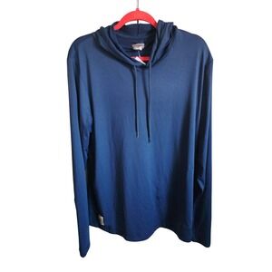 Pendleton Men's 4 Way Stretch Rashguard UPF 50 Moisture‎ Wicking L Navy NWT $78
